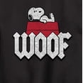 thumbnail image 3 of Peanuts - Woof Snoopy - Toddler And Youth Crewneck Fleece Sweatshirt, 3 of 6