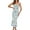Blue Daisy, variant on Women's Summer Floral Midi Tank Dress Sleeveless Strappy Ruffle Hem Smocked Bodycon Dresses