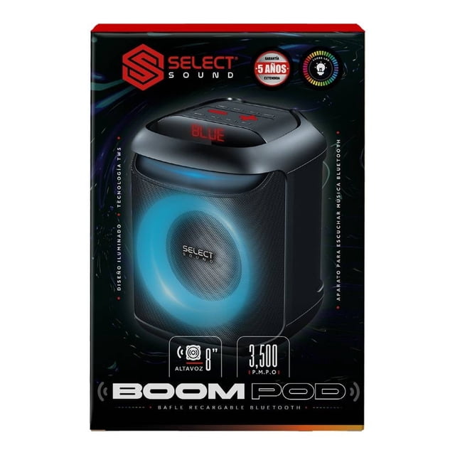 Bafle Select BT2108 Boom 8 Pulgadas Negro