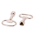 thumbnail image 2 of 2pcs Cupboard Train Triangle Socket Spanner Key for 8mm Triangular Panel Lock, 2 of 2
