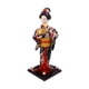 thumbnail image 2 of Estatua de muñeca geisha oriental de resina, figura tradicional de dama para dormitorio Estilo C, 2 of 9