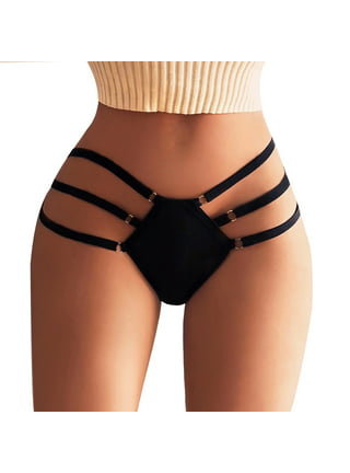 Women Girl Dot Print Underwear G-string Thongs Transparent Panties Sexy  T-back Briefs