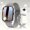 Silvery, variant on Smart Watch for Men Women, 1.8'' Full Touch Screen, Wireless Charging, Bluetooth Calls, 100+ Sport Modes, Heart Rate/Sleep Monitor, Music Control, IP68 Waterproof, Compatible with iPhone Android
