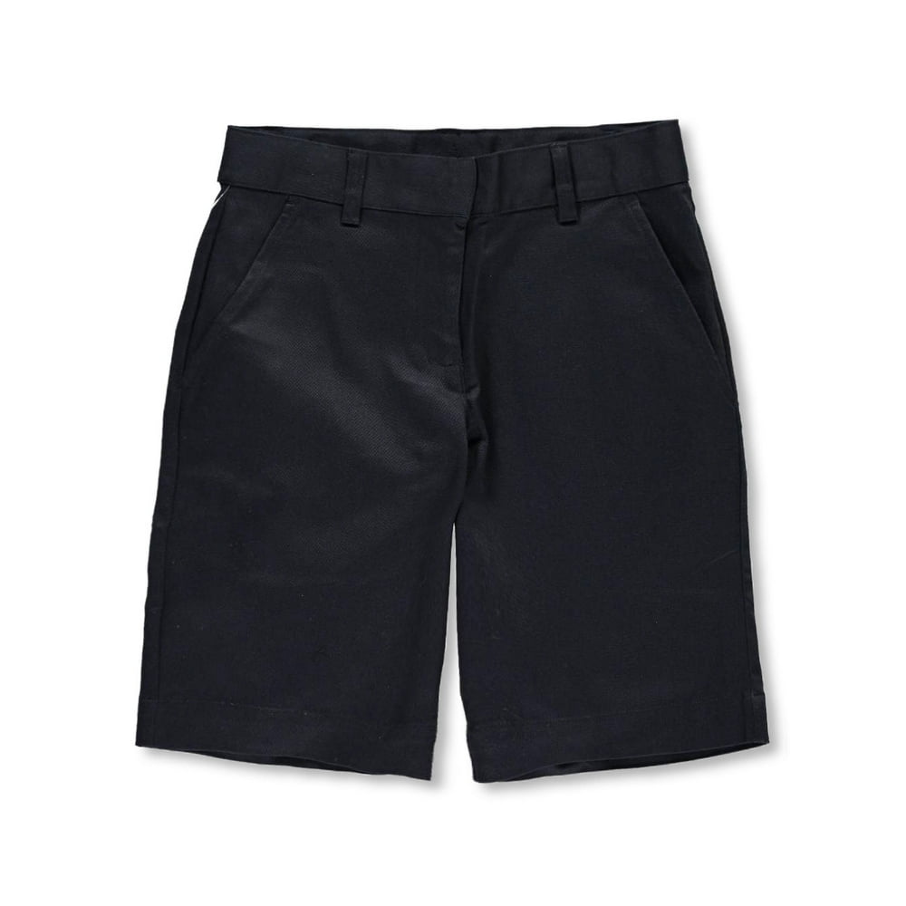 Universal School Uniforms - Universal Girls' Flat Front Shorts - black ...