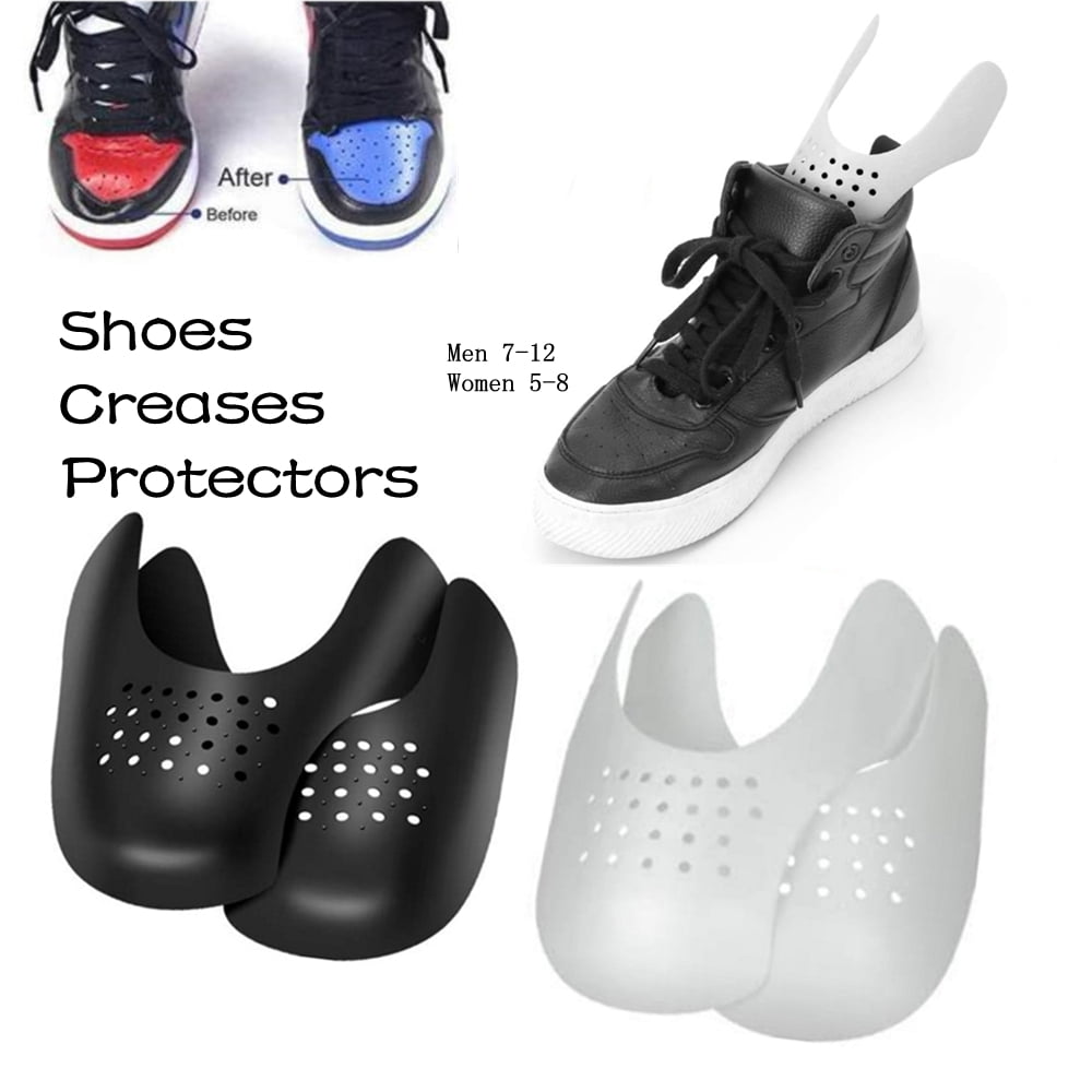 1 Pair Sneaker Shoe Toe Shield Anti-wrinkle Shoes Protector Shield Prevent Toe Box Decreaser Crease 