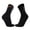 Black, variant on Men's Athletic Socks Fashion Color Blocked For Outdoor Socks Breathable Ventilation Mesh