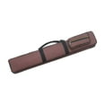 thumbnail image 4 of bedienty Étui de Queue de Billard 8 Trous Porte-Queue de Snooker Pochette de Rangement Protectrice Café 85x18x7cm, 4 of 6