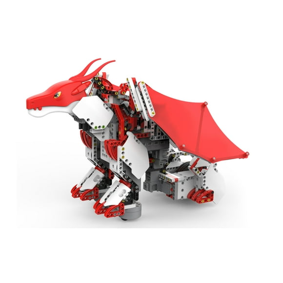 UBTECH JIMU Robot Mythical Series: Firebot Kit/ App-Enabled Building & Coding STEM Robot Kit (606 Pcs)