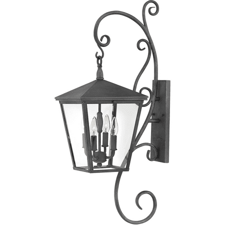 

Wall Sconces 4 Light Fixtures With Aged Zinc Finish Aluminum Material Candelabra Bulb 11 240 Watts