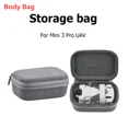 thumbnail image 1 of Portable Carrying Case Shockproof Storage Bag Waterproof PU Leather Shoulder Bag Anti-scratch for DJI Mini 3 Pro/Mini 3 RC Case, 1 of 5