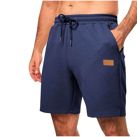 cfhntfmh Shorts d'Été pour Hommes Vacances Décontractés à Cordon Taille Élastique Légers Shorts de Plage Bermudas pour Hommes 2025
