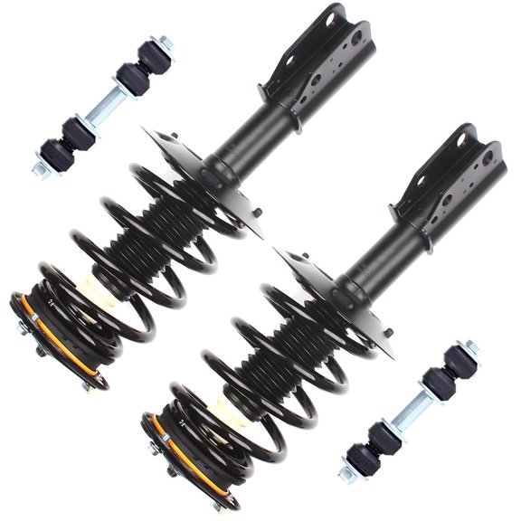AUTOMUTO Struts Assembly Struts & Shocks Quick-Strut Front Strut Spring Assembly Stabilizer Bar Link Kit Fit For 2000-2005 for Buick LeSabre 2006-2011 for Buick Lucerne 4PCS