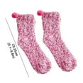 thumbnail image 2 of Leesechin Socks for Women Coral Fleece Cake Socks Towel Massage Bottom Tube Female Socks Home Floor Socks, 2 of 5