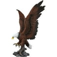 thumbnail image 4 of Grande Statue de Bald Eagle Grand des Montagnes Rocheuses Descendant sur une Proie Figurine Décor, 4 of 5
