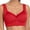 Red, variant on Tbopshirt Wirefree Bras for Women Plus Size,Women Bras Embroidered Glossy Comfortable Breathable Bra Underwear No Rims