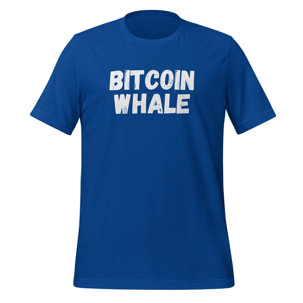 Bitcoin Whale Shirt Funny Bitcoin Crypto Shirt Bitcoin Cryptocurrency Shirt  (Dark Grey Heather, L) - Walmart.com