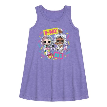 

LOL Surprise! Dolls - B-Day BBS - Celebrate - Toddler & Youth Girls A-line Dress