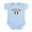 Sky Blue, variant on CafePress - Italian Soccer Infant Bodysuit - Baby Light Bodysuit, Size Newborn - 24 Months