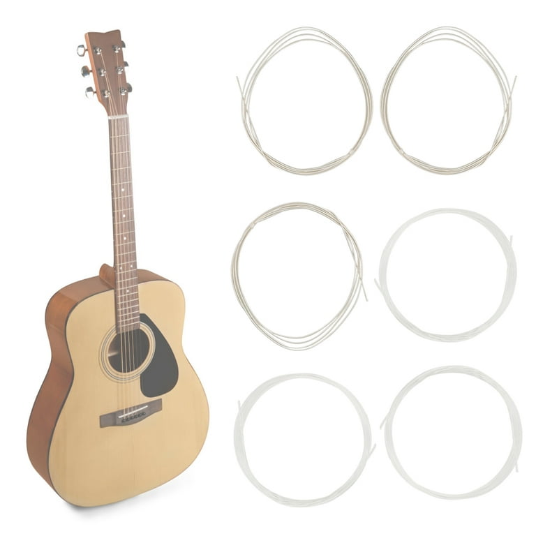 Nylon Strings, Nylon Normal Tension Easy To Install Guitar Without Ball End Students Beginner -