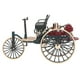 thumbnail image 4 of Adornos de modelo de triciclo clásico a escala 1:12, modelo de coche de aleación retro de alta simulación, decoración para el hogar, color verde., 4 of 14