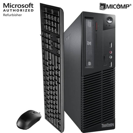 Lenovo ThinkCentre M93 Desktop Computer PC, 3.20 GHz Intel i5 Quad Core Gen 3, 16GB DDR3 RAM, 2TB SATA Hard Drive, Windows 10 Professional 64 bit
