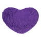 thumbnail image 2 of Xihbxyly Felpudo con Forma de Corazón, Microfibra Superabsorbente, Suave y Cómodo, Pelo Largo, Base de Pvc Antideslizante, Alfombra de Baño, Decoración para Salón, San Valentín, 60 X 40 Cm, 2 of 4