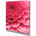 thumbnail image 2 of Soft Rose Abstract Flower Petals - Floral Canvas Art Print, 2 of 3