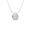 thumbnail image 2 of Delight Jewelry Silvertone Imagine Create Become Live Ring Charm Necklace, 18", 2 of 4
