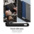 thumbnail image 2 of Funda para tarjetas de pasaporte, cartera, Travel Spigen Life, color negro, 2 of 7