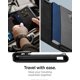 thumbnail image 2 of Funda para tarjetas de pasaporte, cartera, Travel Spigen Life, color negro, 2 of 7
