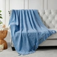 thumbnail image 4 of Home Soft Things Crystal Chenille Throw - Niagara - 60" x 80" Jumbo, 4 of 8