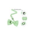 thumbnail image 3 of INSPIRE CHIC Men's Polka Dots Pre-Tied Bow Ties Bowties Wedding Party Bowties Light Green One Size, 3 of 5