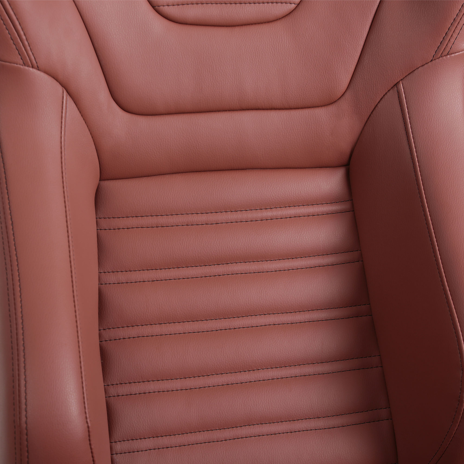 Kadyn 2-Piece Ergonomic Racing Seats, PVC Racing Simulator Game Seats with Adjustable Double Slides, Vinyl Racing Seats for Linde Forklift Tractor, Brick Red Kadyn 2-Piece Ergonomic Racing Seats, PVC Racing Simulator Game Seats with Adjustable Double Slides, Vinyl Racing Seats for Linde Forklift Tractor, Brick Red