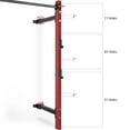 Wall Mounted Folding Squat Rack Folding Squat Power Rack for 1000lbs