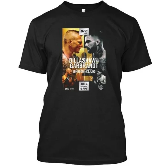 Ufc227 50 T-Shirt Made in the USA Size S to 5XL