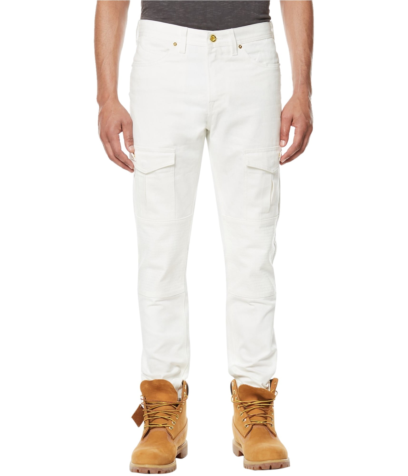 Sean John Sean John Mens Mercer Slim Fit Jeans sjcream 32x30