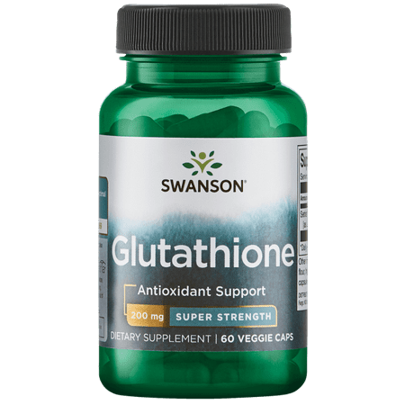 Swanson Glutathione - Super Strength 200 mg 60 Veg