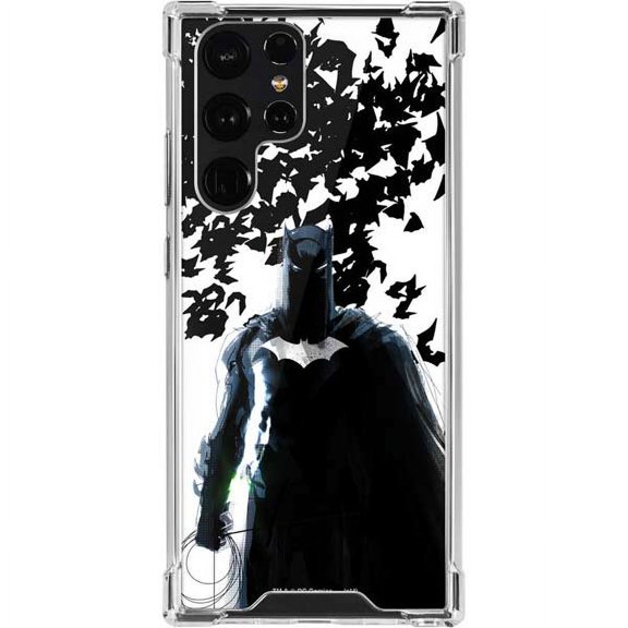 Skinit DC Comics Batman and Bats Galaxy S22 Ultra Clear Case