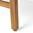 thumbnail image 6 of Janice Outdoor 6 Seater Acacia Wood Sofa Set with Square Fire Table and Tank, 6 of 12