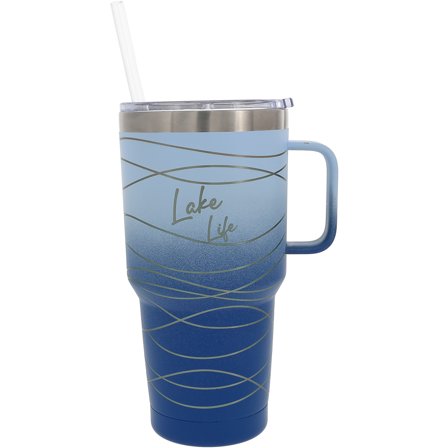 Pavilion Gift Company - Lake Life - 30 oz Travel Tumbler