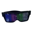 thumbnail image 1 of Gafas de Personajes Diversión Gafas LED brillantes Gafas de sol divertidas Bluetooth Todo 4 colores Yuyangstore cosplay anime bluetooth, 1 of 8