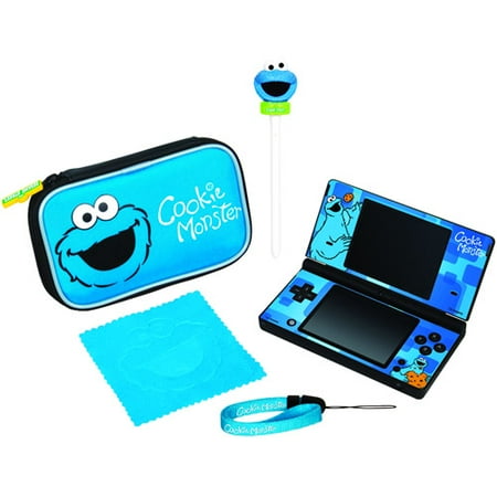 Dsi Starter Kit - Sesame Street 5-in-1 Starter Kit for Nintendo DSi XL, DSi and DS Lite (Cookie Monster)