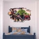 thumbnail image 4 of Avengers Superhero Wall Decals for Bedroom Self-Adhesive Wall Stickers Video Game Birthday Party Decoration, 4 of 4