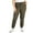 Olive, variant on Tinseltown Womens Plus Juniors High Rise Jogger Jeans