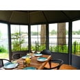 thumbnail image 4 of Gazebo Penguin Florence Solarium toit en métal 12 ft. x 12 ft. en Gris, 4 of 9