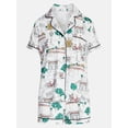 thumbnail image 6 of Joyspun Women's Dreamy Soft Collection Notch Collar Top and Shorts Pajama Set, 2-Piece, Sizes XS-3X, 6 of 6