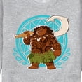 thumbnail image 3 of Moana - Maui Pattern - Men's Crew Neck Fleece Pullover, 3 of 5
