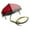 Red, variant on Motorcycle Rear Lamp Brake Stop Light High Visibility Lens Pattern 12V System Compatible for DIY Repairs and Maintenance