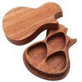 thumbnail image 1 of WREESH Wooden Pick Box Wooden Guitar Pick Box Contains Wood Guitar Pick Box, 1 of 1