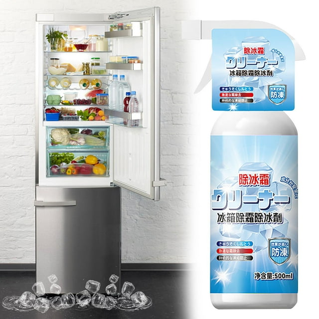 Wzzjkit Cleaning Supplies Freezer Defrosting Spray Freezer Ice Maker Window Tap Deicing Multi-purpose Spray 500ml